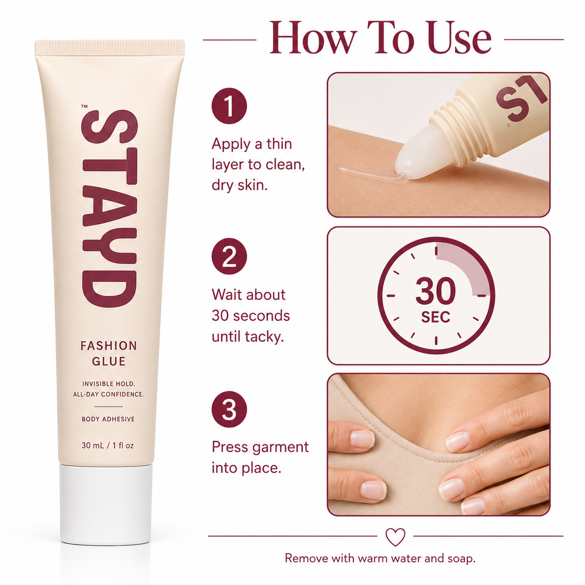 Stayd Fashion Glue